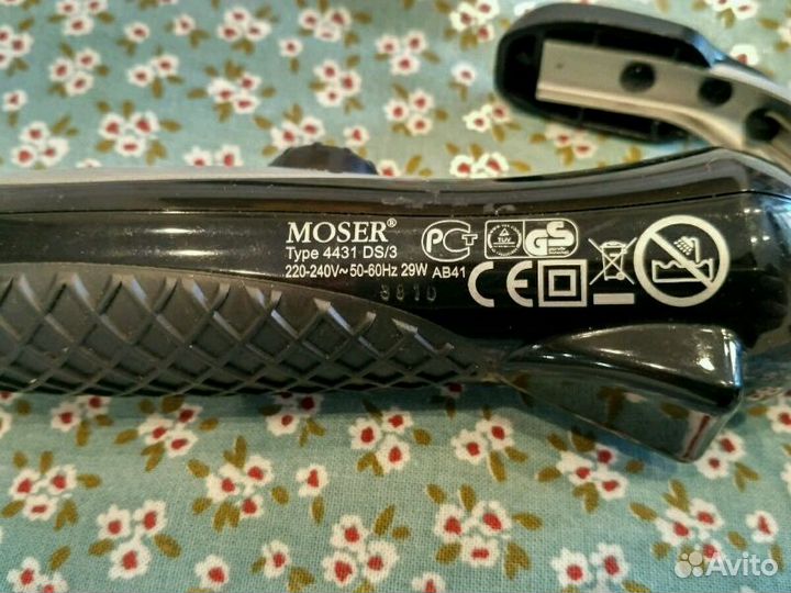 Плойка moser ionic щипцы для завивки с терморегуля