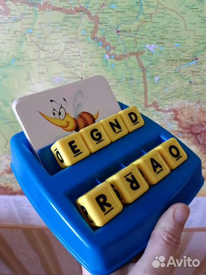 Игра для изучения английского языка с карточками