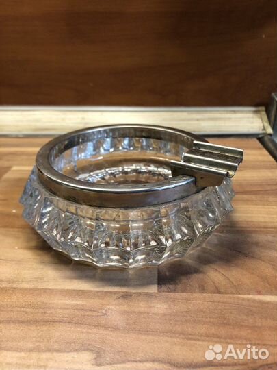 Пепельница хрустальная СССР