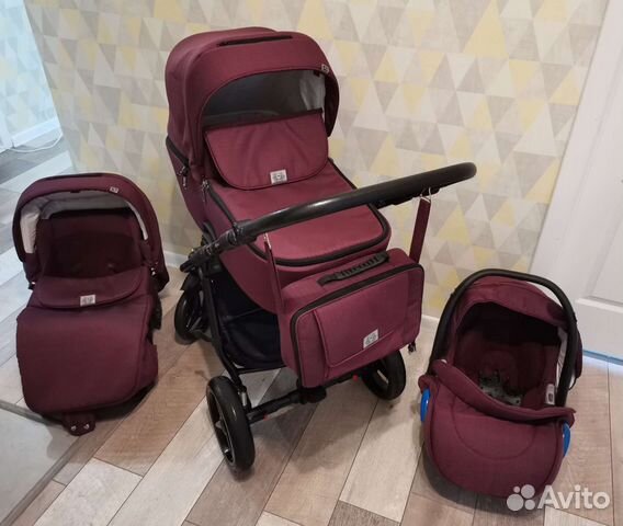 Коляска adamex reggio 3 в 1