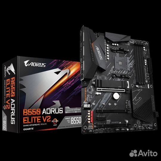 Материнская плата gigabyte aorus b550 elite v2