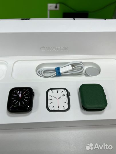 Смарт часы apple watch 7 45mm 95акб