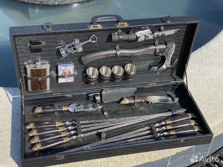 Набор шампуров премиум