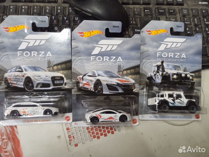 Машинки Хот Вилс серия forza
