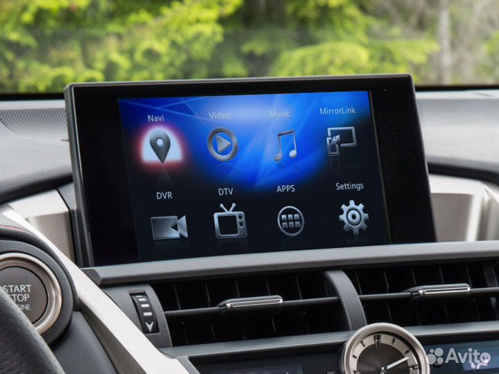 Навигационный блок для Lexus RX NX ES 2012+