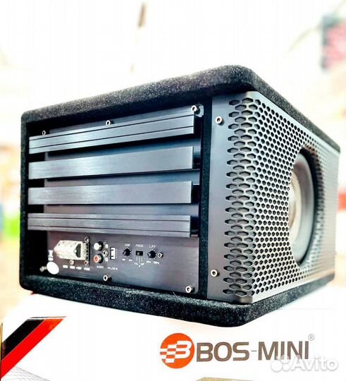 Сабвуфер в багажник Bos-Mini