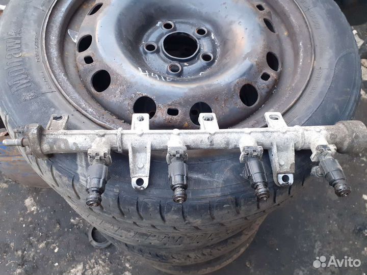 Топливная рампа на Hyundai Getz