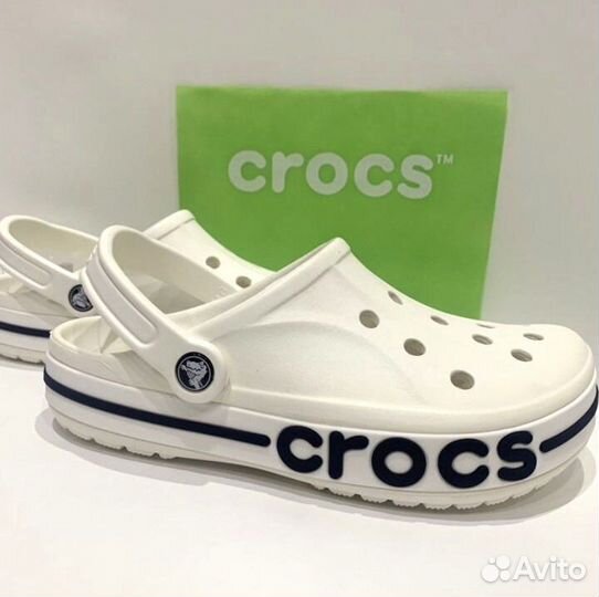 Crocs сабо белые №218