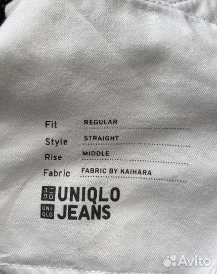 Джинсы мужские uniqlo