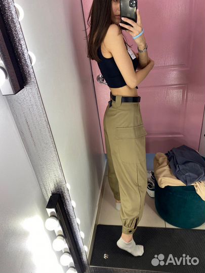 Брюки джоггеры женские