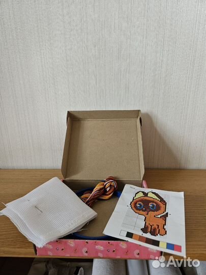 Детский набор для вышивания крестиком