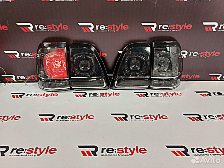 Стопы Cruiser 100 Ст LC200 Дымчатые