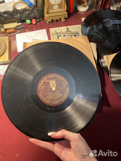 Пластинки для патефона СССР