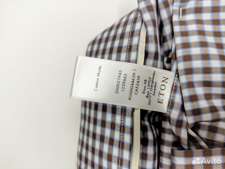 Рубашка мужская Eton M, custom made