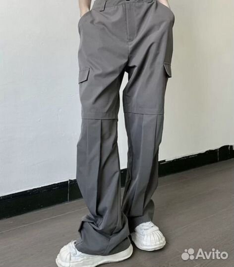 Штаны карго прямые