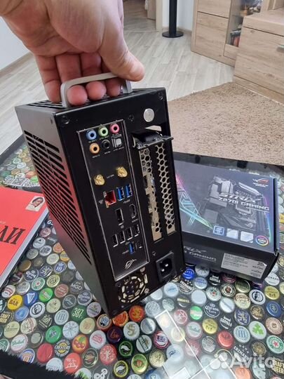 Мощный ITX I7 8700k, 16GB, 512GB nvme