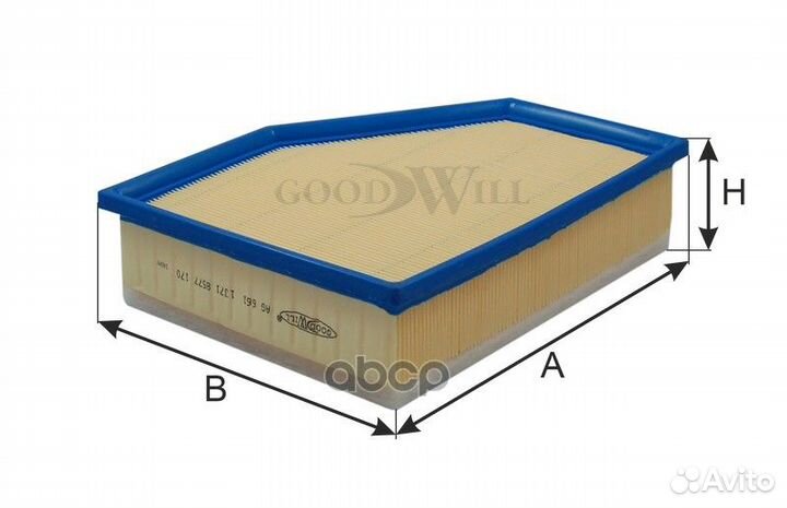 Фильтр воздушный;BMW