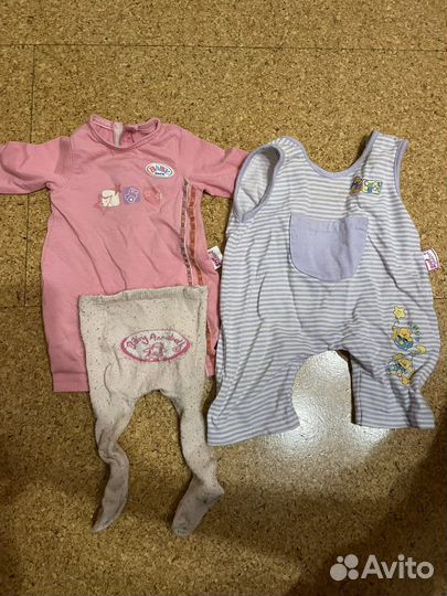 Одежда для куклы Baby born