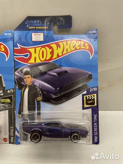 Hot wheels scooby doo/ space jam/ spy racers