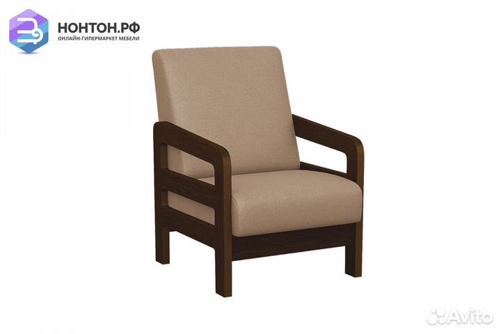 Кресло Вега-34 светло-бежевое