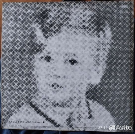 John Lennon Plastic Ono Band 1970 gema Apple VG+
