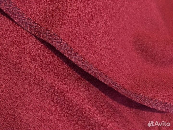 Отрез ткани благородный бордовый цвет