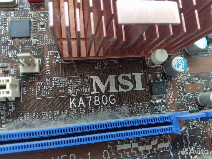 Материнская плата, AM2 Socket, MSI KA780G, 4xDDR2