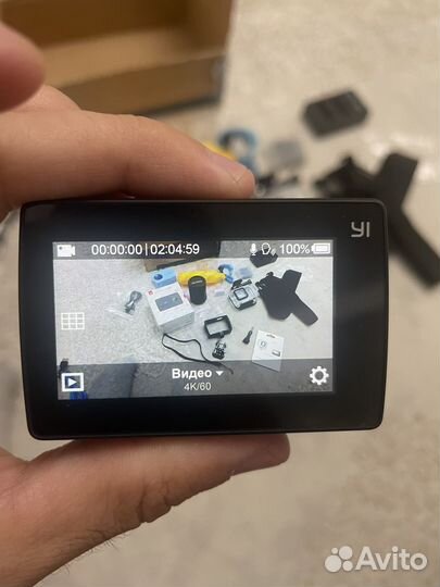 Экшн камера Xiaomi yi 4k plus
