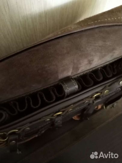 Сумка охотничья(ягдташ) кожаная, новая. Торг