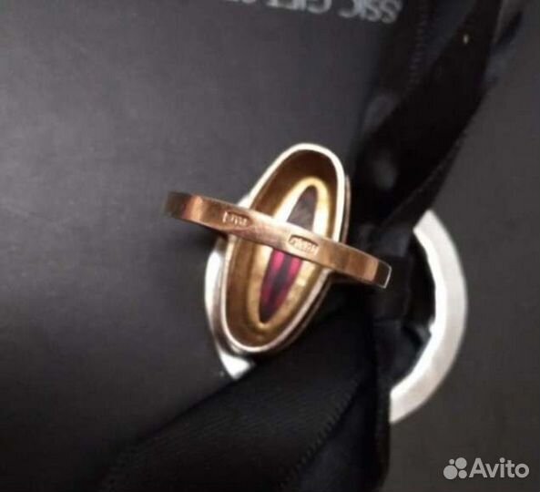 Кольцо серебро 875 пробы СССР