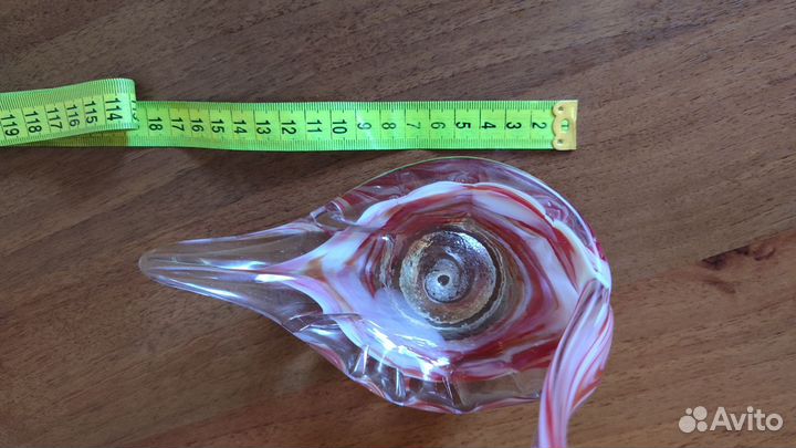 Лебедь цветное стекло