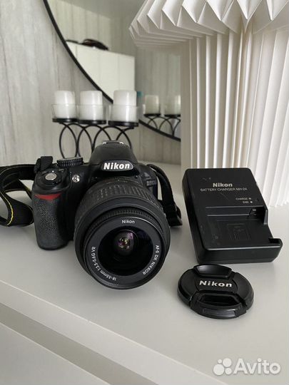 Зеркальный фотоаппарат nikon d3100