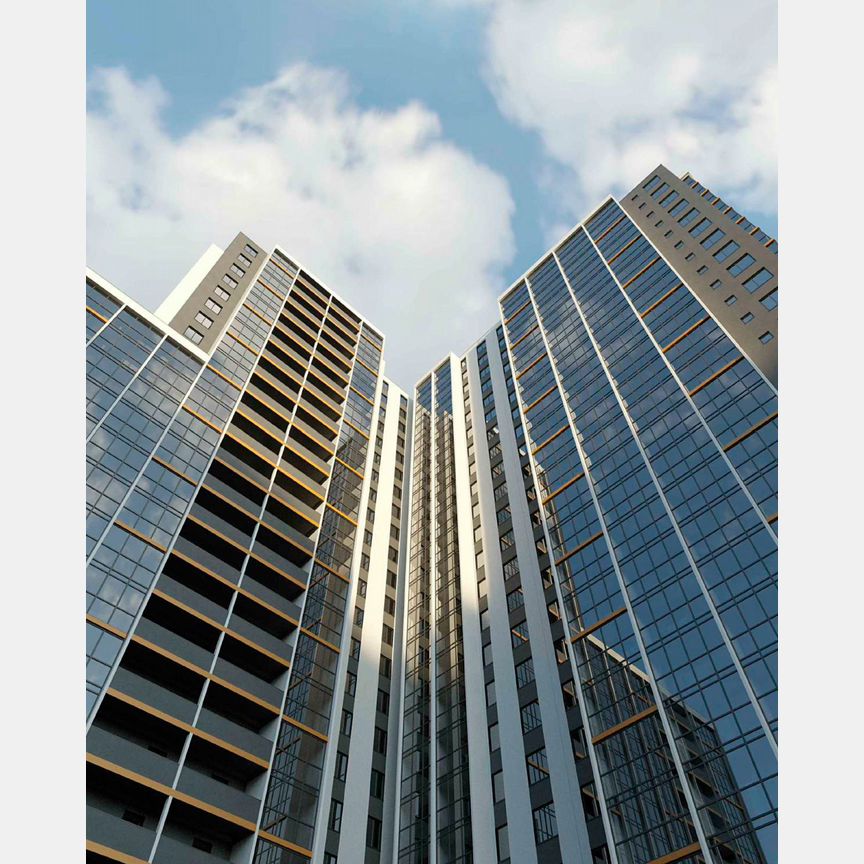 2-к. квартира, 48 м², 16/25 эт.