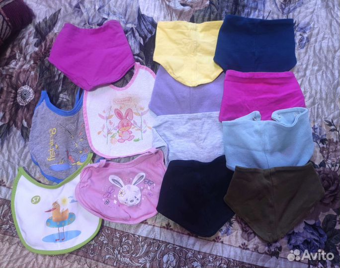 Слюнявчики, нагрудники