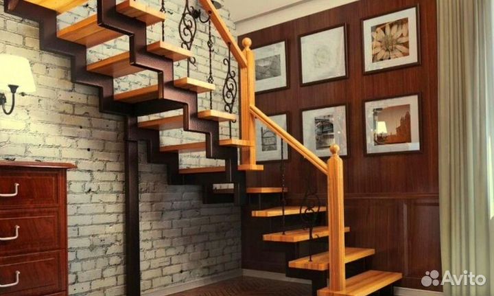 Изготовление лестниц под ключ