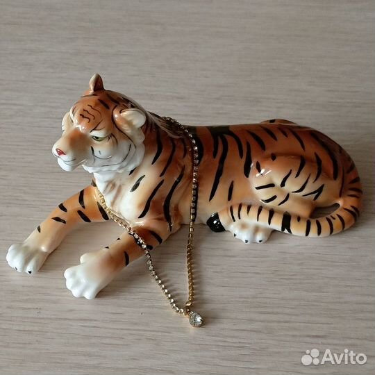 Декоративная статуэтка «Тигр на привале». Заказано