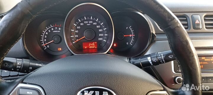 Kia Rio 1.4 МТ, 2016, 107 000 км