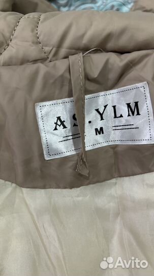 Стеганое пальто женское