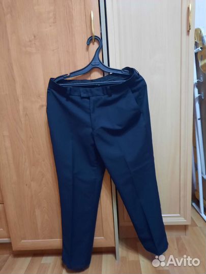 Брюки для мальчика черные классика