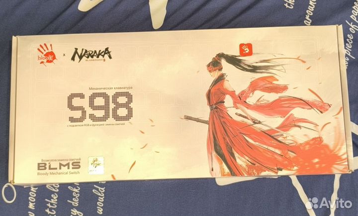 Клавиатура механическая игровая bloody S98 naraka
