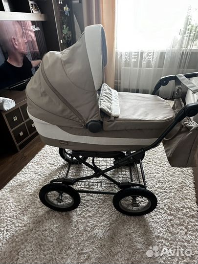 Коляска люлька inglesina Comfort серый Италия