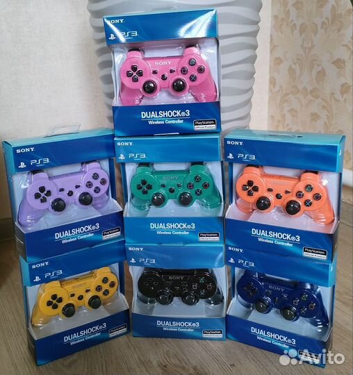 Оригинальные и китайские dualshock 3 и 4