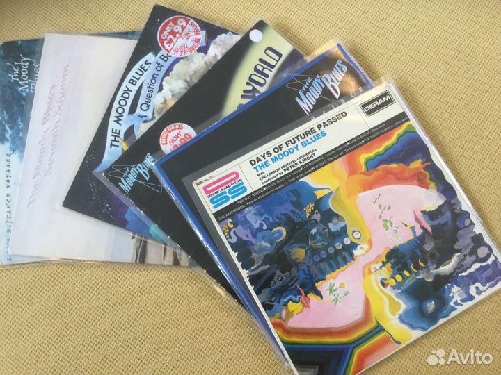 Виниловые пластинки The Moody Blues 1967-1981гг
