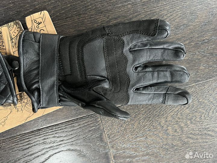 Мотоперчатки с кевларом John Doe Tracker Black