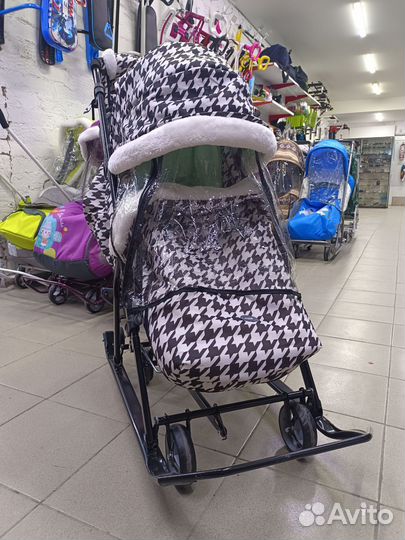 Коляска санки детские Nika Детям 7-5 (новые)