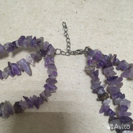 Бусы из аметиста
