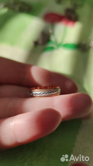 Золотое кольцо 585, 18 размер