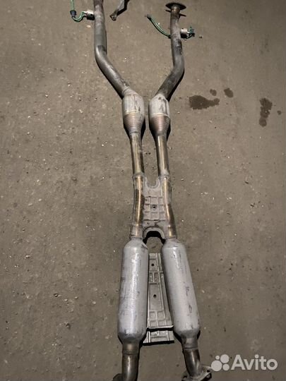 Выхлопная система с катализаторами Lexus is 3