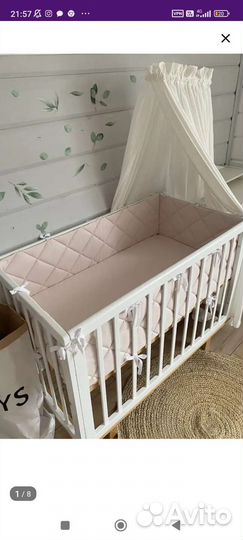 Бортики в детскую кроватку