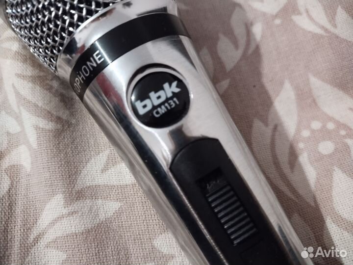 Микрофон динамический bbk